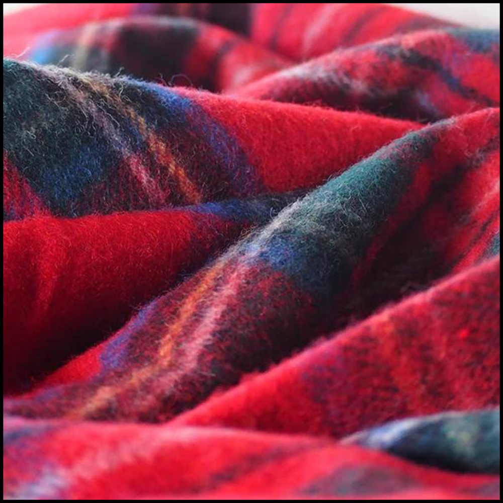 Royal Stewart-Tartan Deluxe Blanket