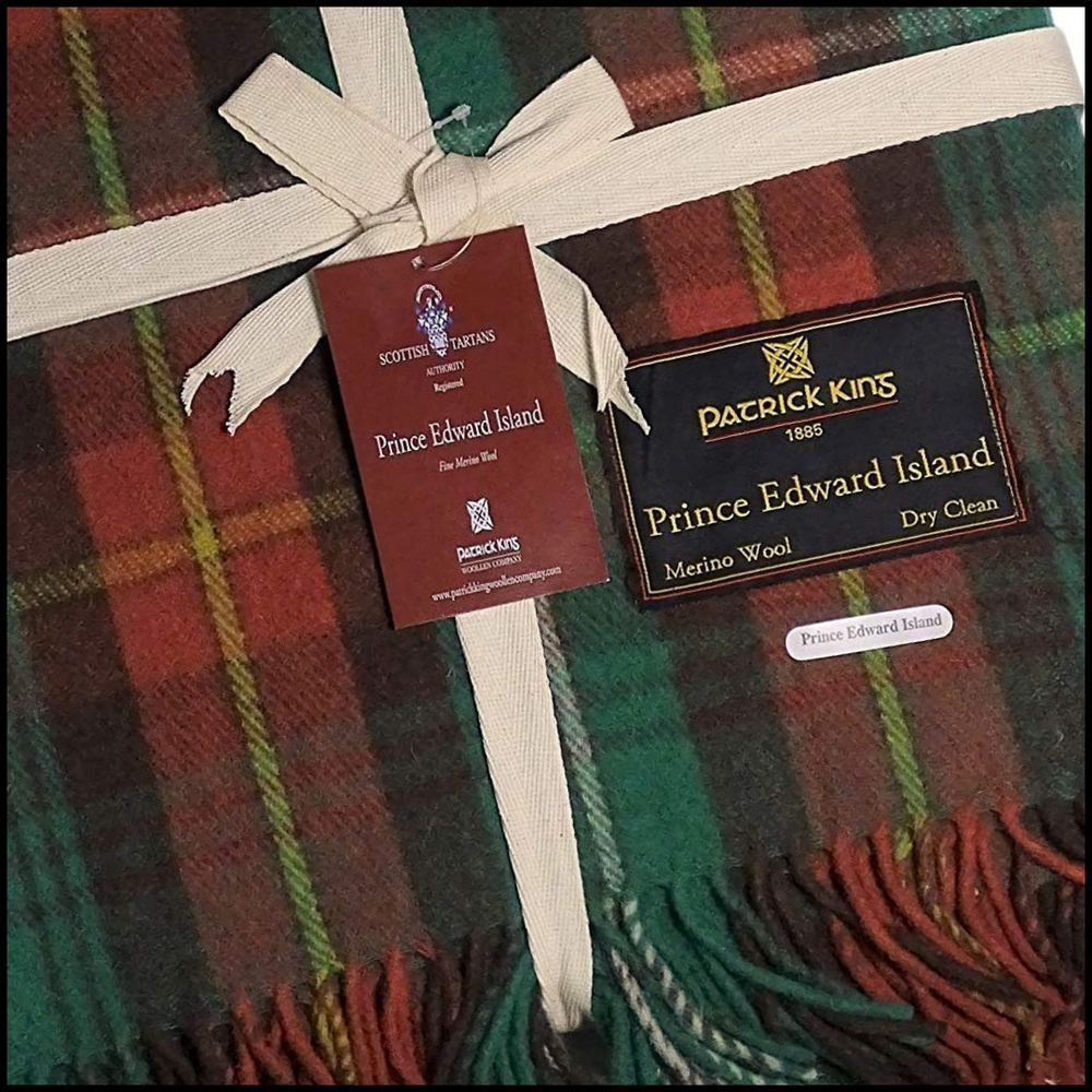 Prince Edward Island-Tartan Knee Blanket