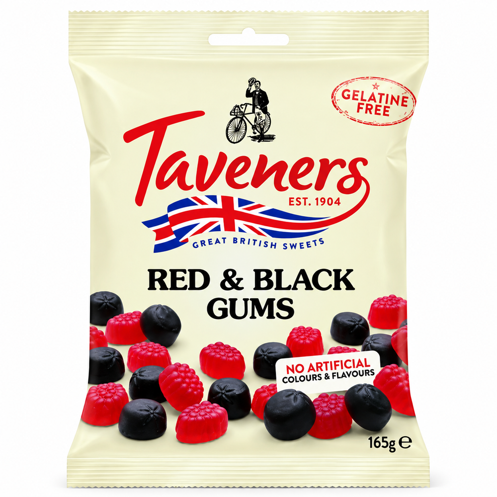 Tavener's Black & Red Gums 165g