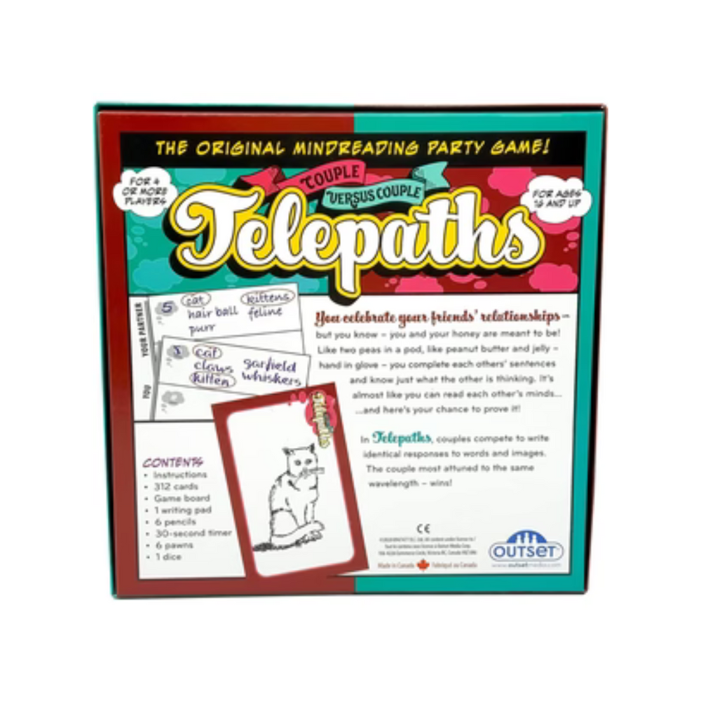 Game - Telepaths: Couple vs Couple