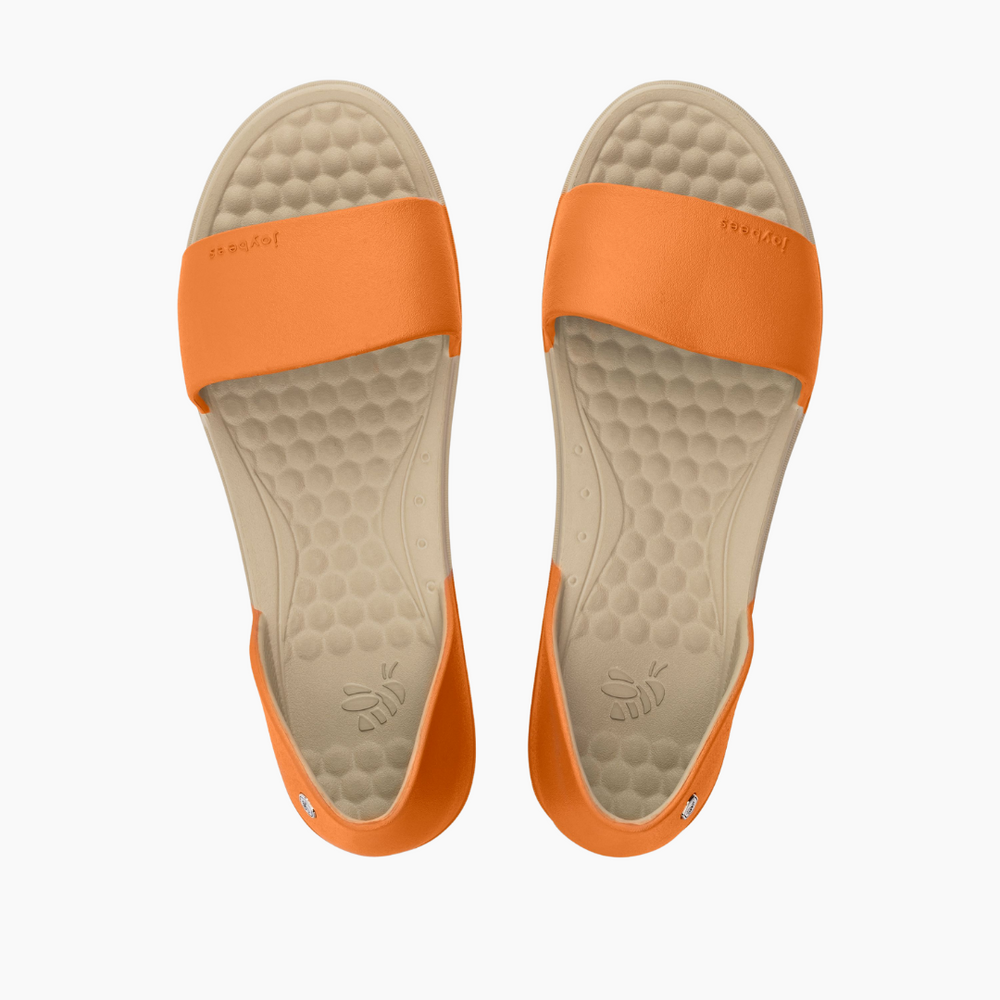Joybees Friday Flat - Terracotta/Sand