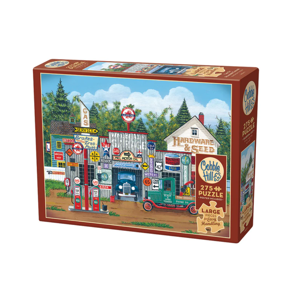 Cobble Hill Puzzles - The Ol' Roadside Garage