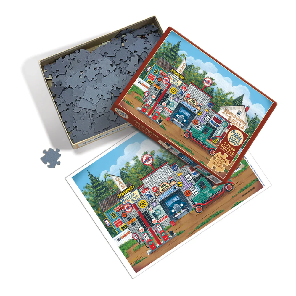 Cobble Hill Puzzles - The Ol' Roadside Garage