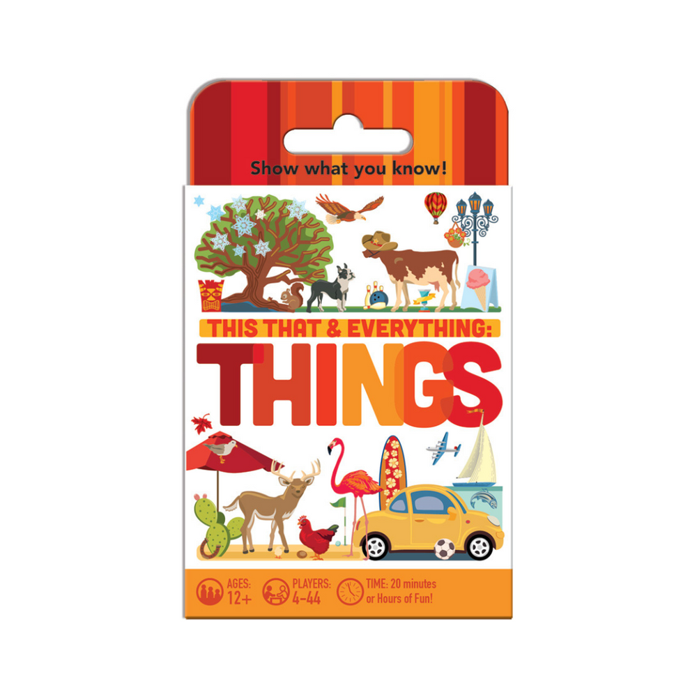 Game - This That and Everything: Things Card Game