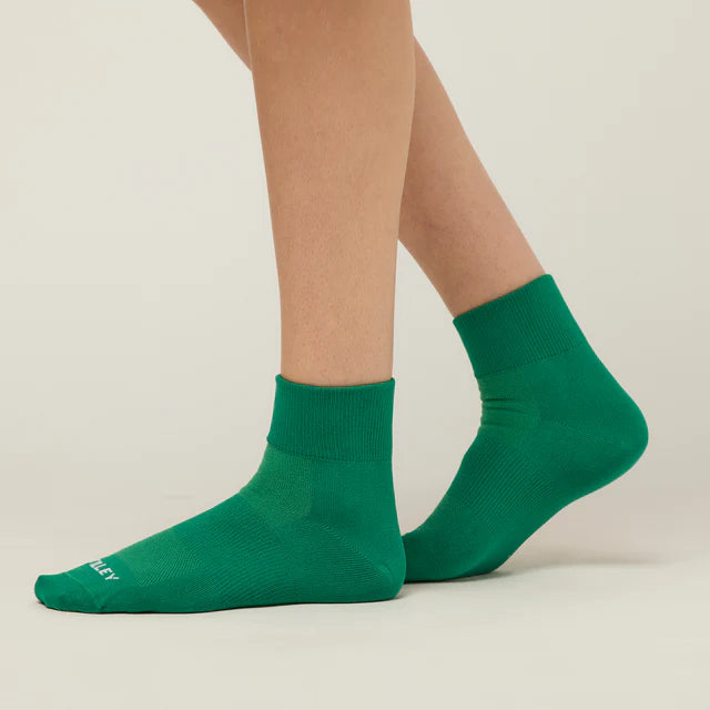 Tilley: Ankle Travel Sock Green