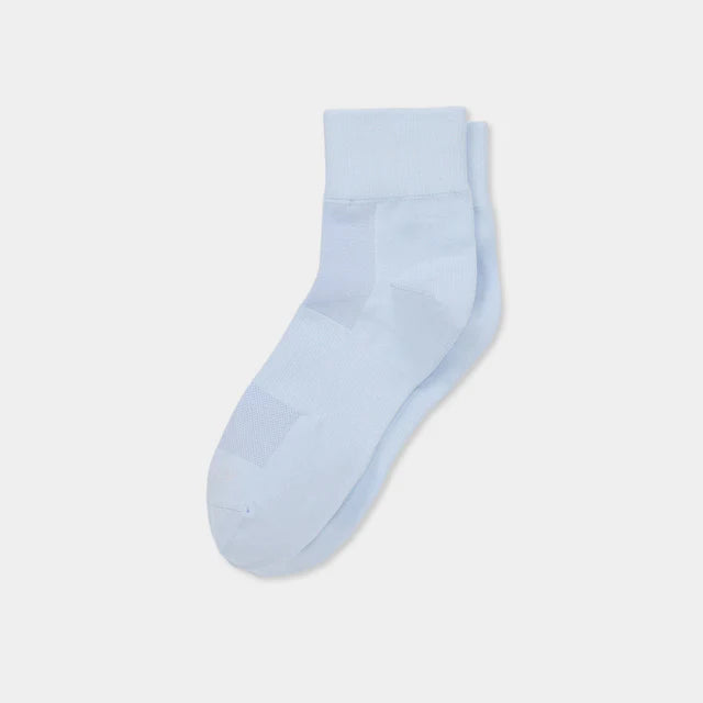 Tilley: Ankle Travel Sock Light Blue