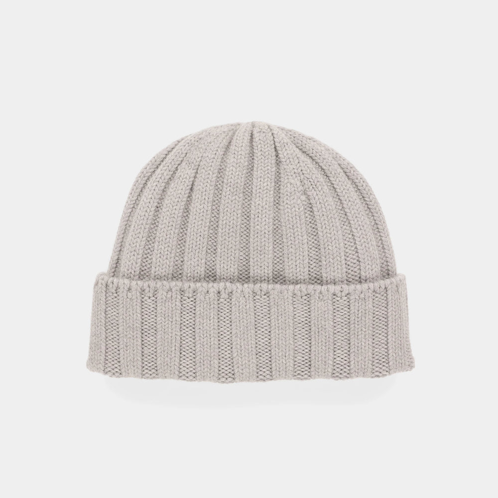 Tilley Chunky Ribbed Beanie Grey Mix