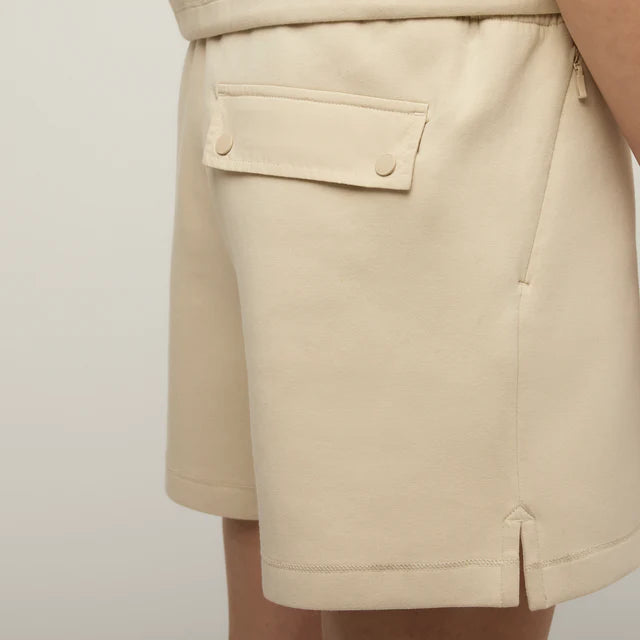 Tilley: Double Knit Gym Short Stone