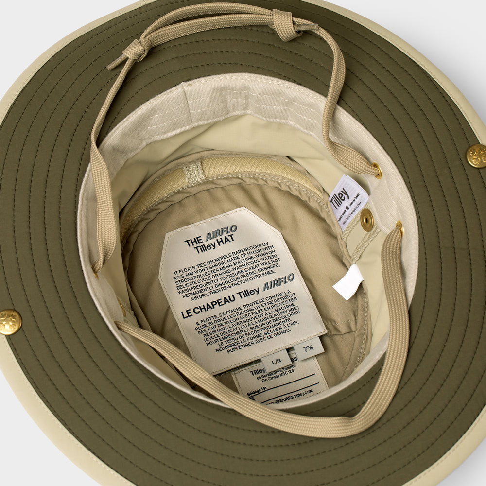 Tilley Hat-Airflo Snap-Up LTM3 Khaki Olive