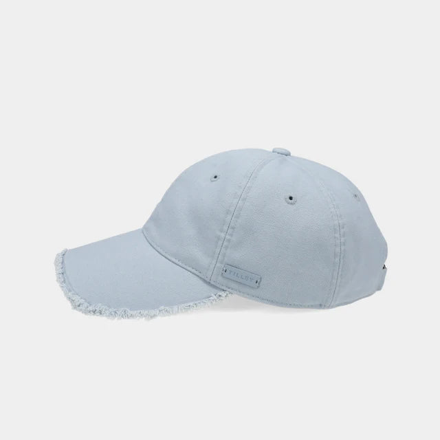 Tilley Hat-Fringe Wanderer Cap Ice Blue