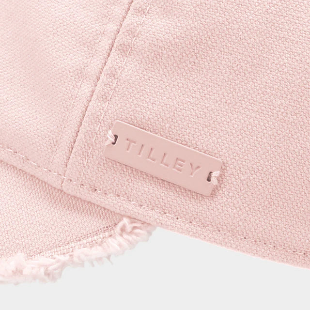 Tilley Hat-Fringe Wanderer Cap Light Pink