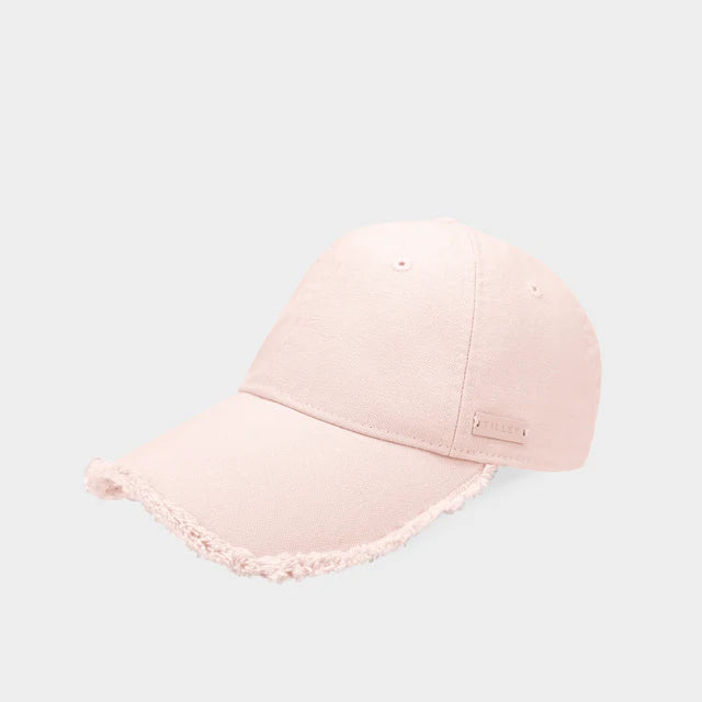 Tilley Hat-Fringe Wanderer Cap Light Pink