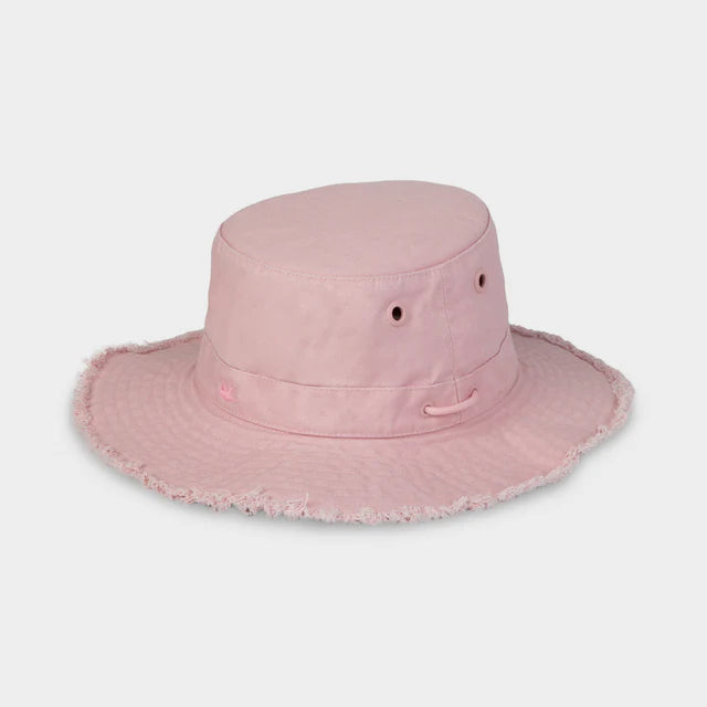 Tilley Hat-Fringe Wanderer Light Pink
