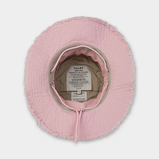 Tilley Hat-Fringe Wanderer Light Pink