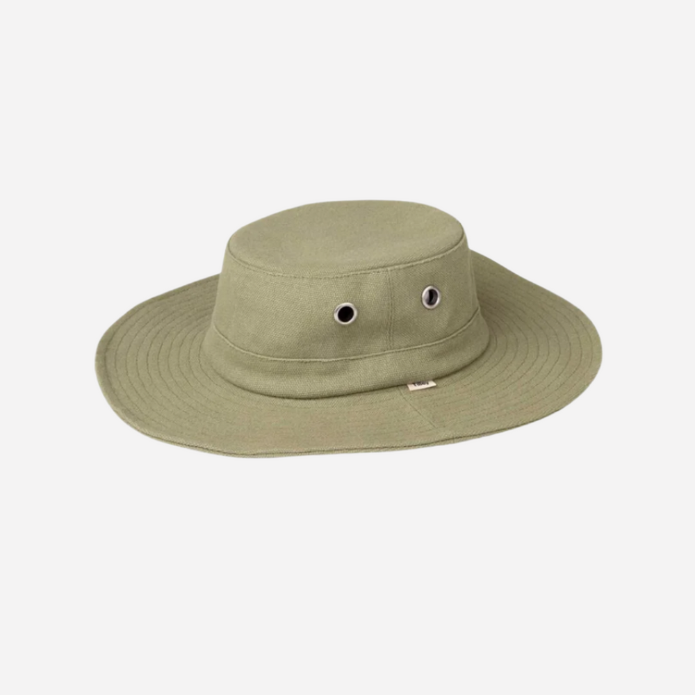 Tilley Hat-Hemp Sunhat Light Olive