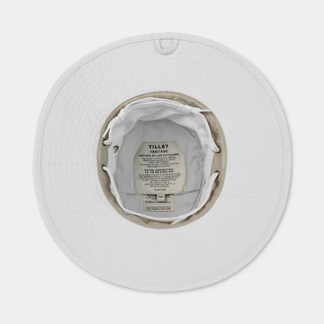 Tilley Hat-Wide Brim Wanderer White