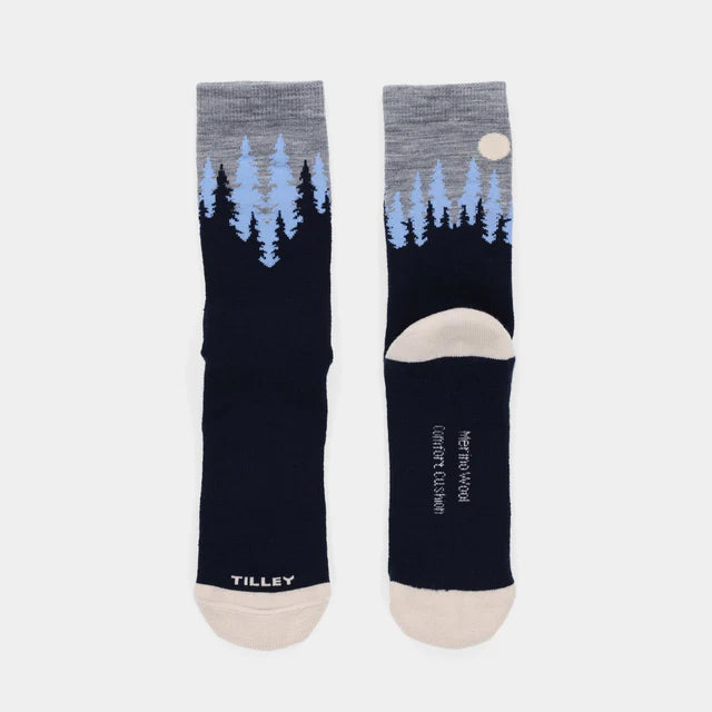Tilley Landscape Sock Navy