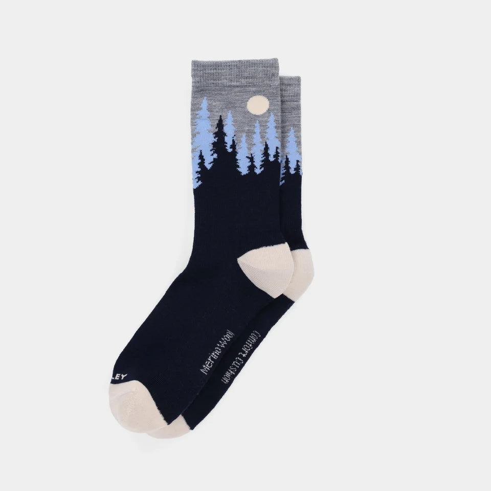 Tilley: Landscape Sock Navy