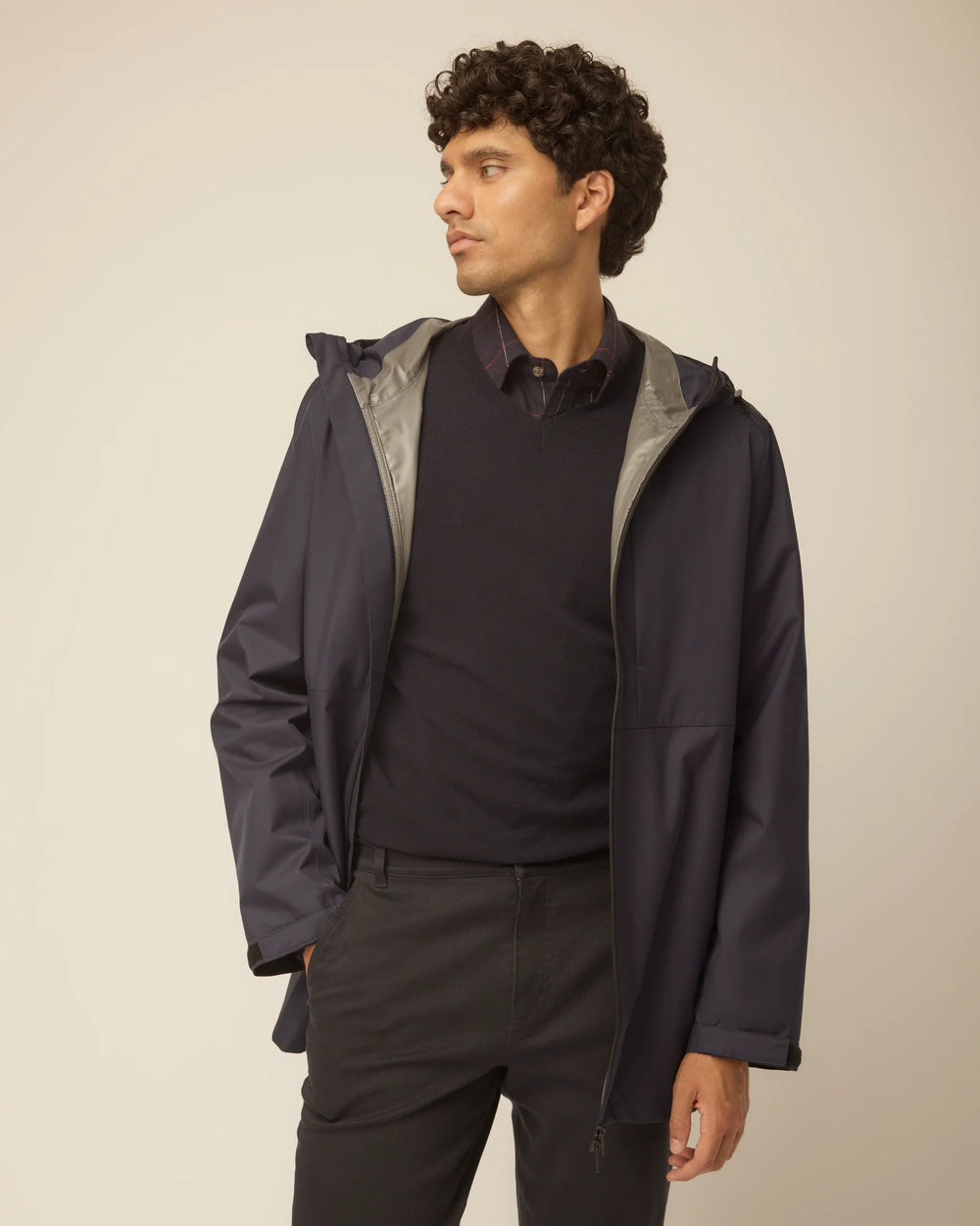 Tilley Men's Rainshield Coat Navy