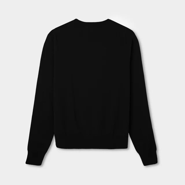 Tilley: Mens Stretch Merino Crew Black