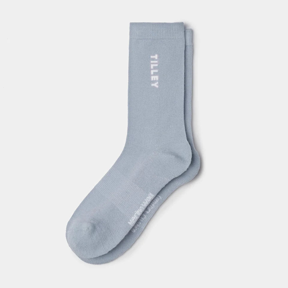 Tilley: Merino Outdoor Sock Ice Blue
