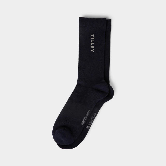 Tilley: Merino Outdoor Sock Navy