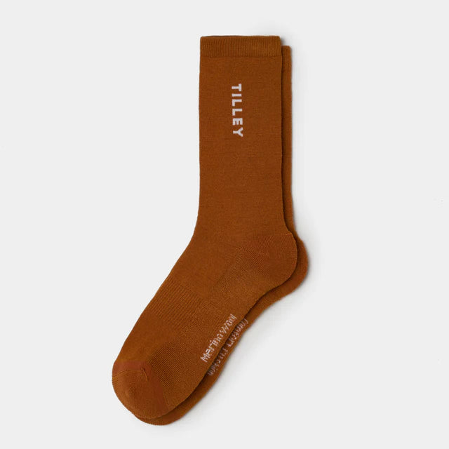 Tilley: Merino Outdoor Sock Ochre