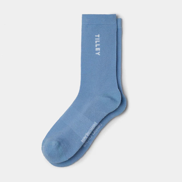 Tilley: Merino Outdoor Sock Sky Blue