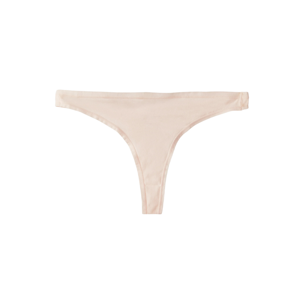 Tilley Organic 2 Pack Thong Pale Pink