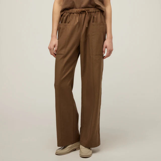 Tilley: Pull On Wide Pant Peat