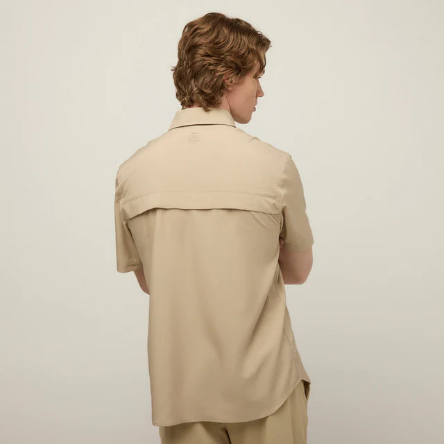Tilley: Short Sleeve Quick Dry UPF Shirt Safari Tan
