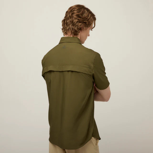 Tilley: Short Sleeve Quick Dry UPF Shirt Thyme Green