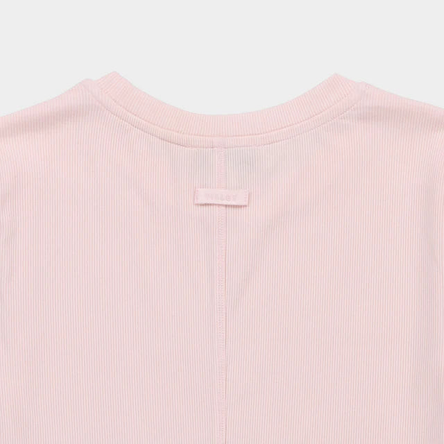Tilley: Short Sleeve Rib Tee Light Pink