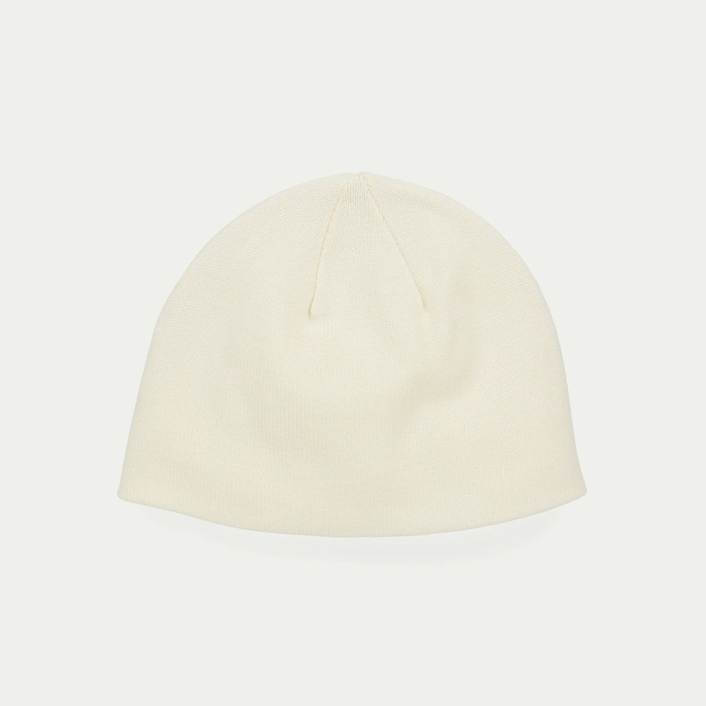 Tilley Skull Beanie in Off White