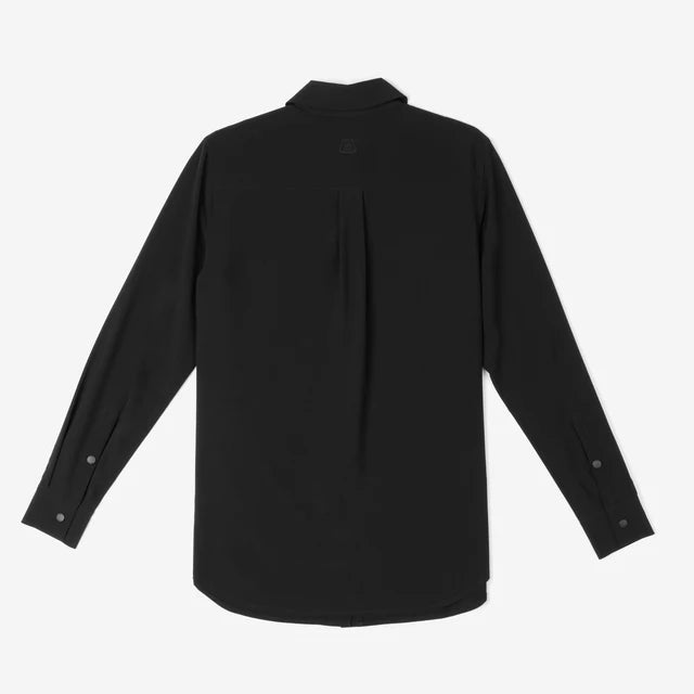 Tilley: Tech Slk Long Sleeve Pocket Shirt Black