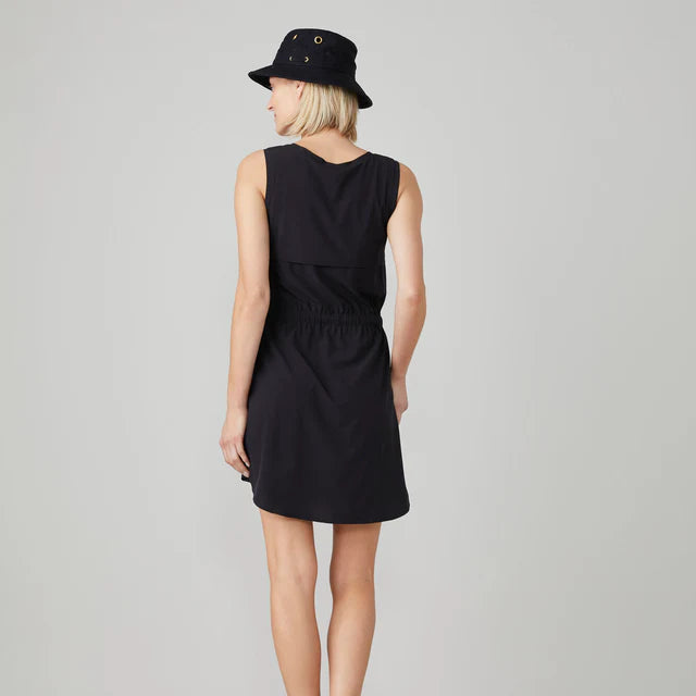 Tilley: Tech Slk Tank Dress Black