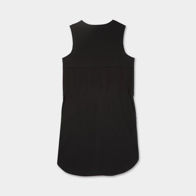 Tilley: Tech Slk Tank Dress Black