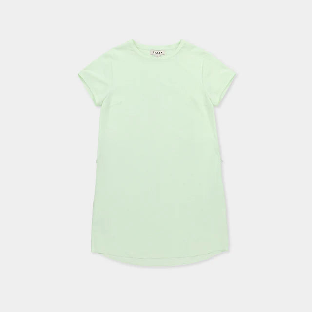 Tilley: Tech Slk Tee Dress Pale Mint