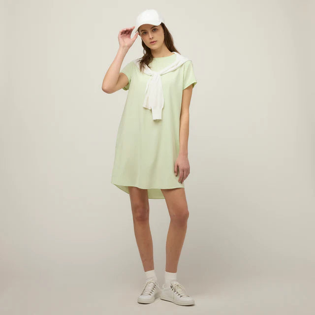 Tilley: Tech Slk Tee Dress Pale Mint