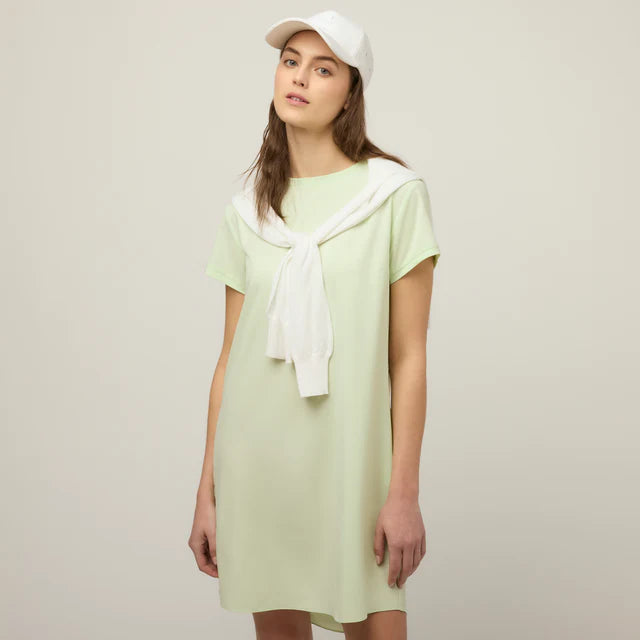 Tilley: Tech Slk Tee Dress Pale Mint