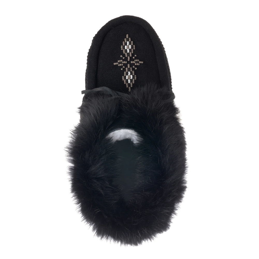 Manitobah Tipi Moccasin Mid Black