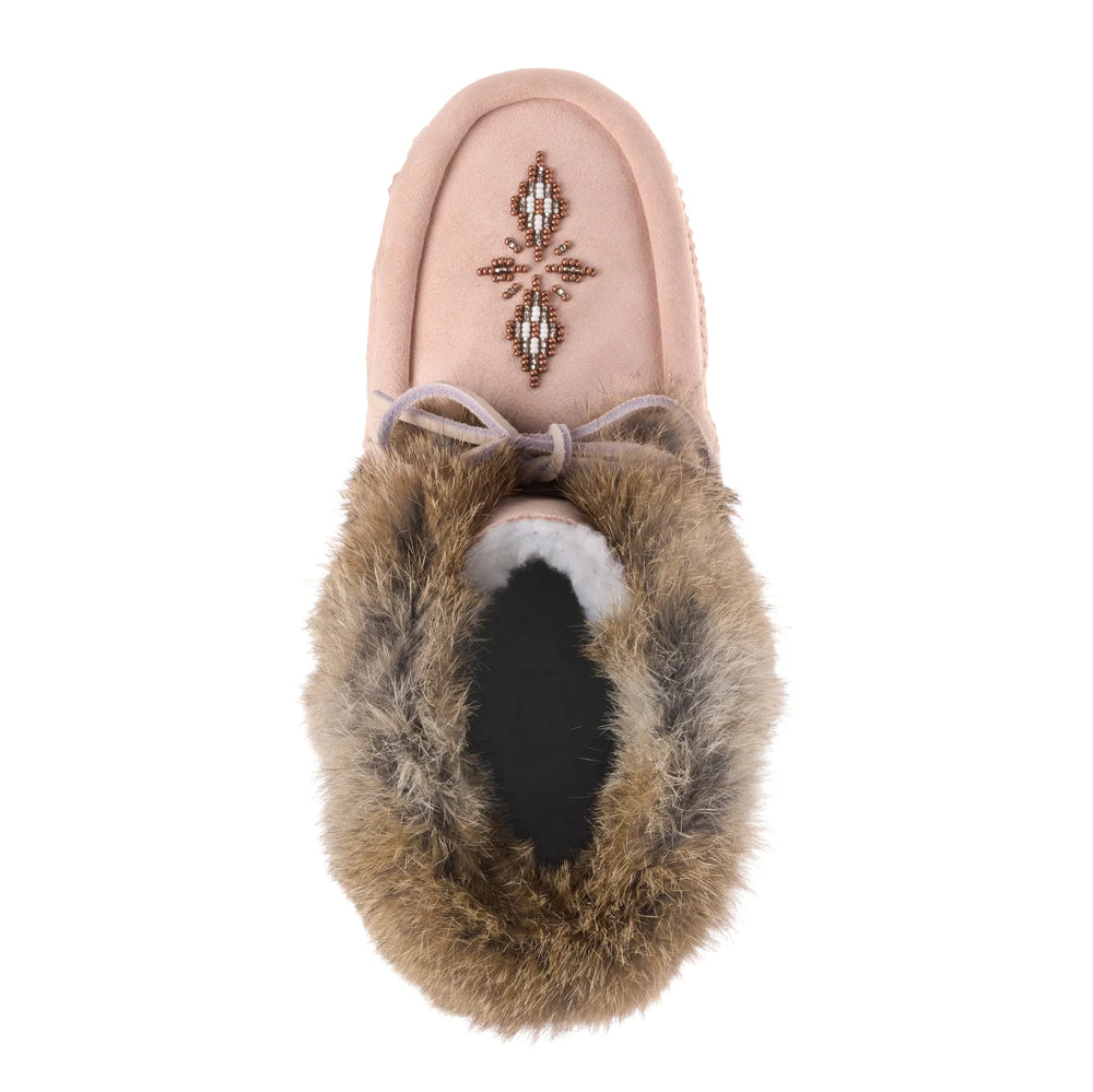 Manitobah Tipi Moccasin Mid Rose