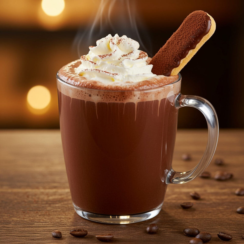 Mini Tiramisu Hot Chocolate