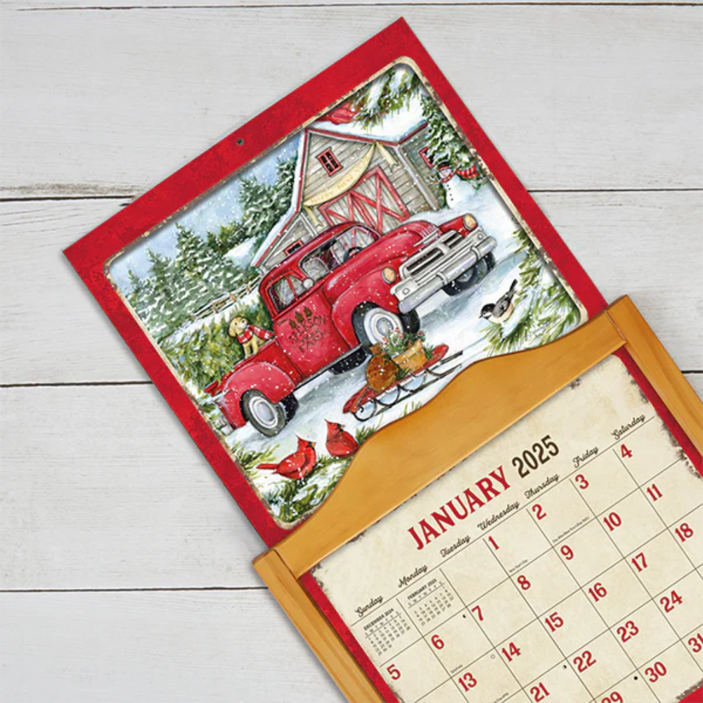 Lang 2025 Calendar - Truckin' Along