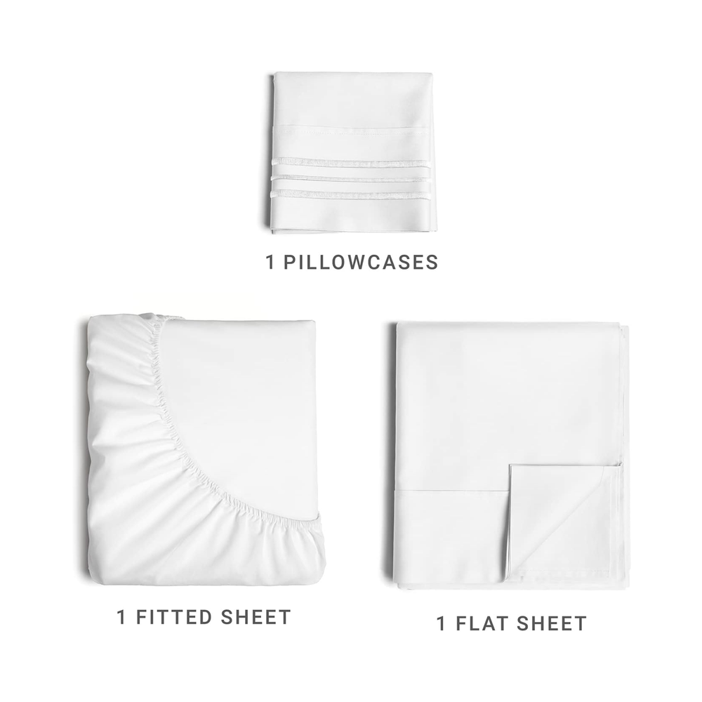 Solid Sheet Set - White