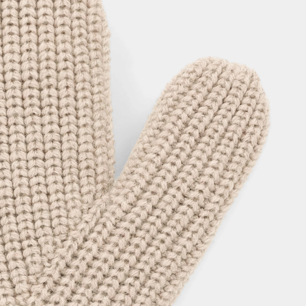 Tilley Merino Mittens Oatmeal