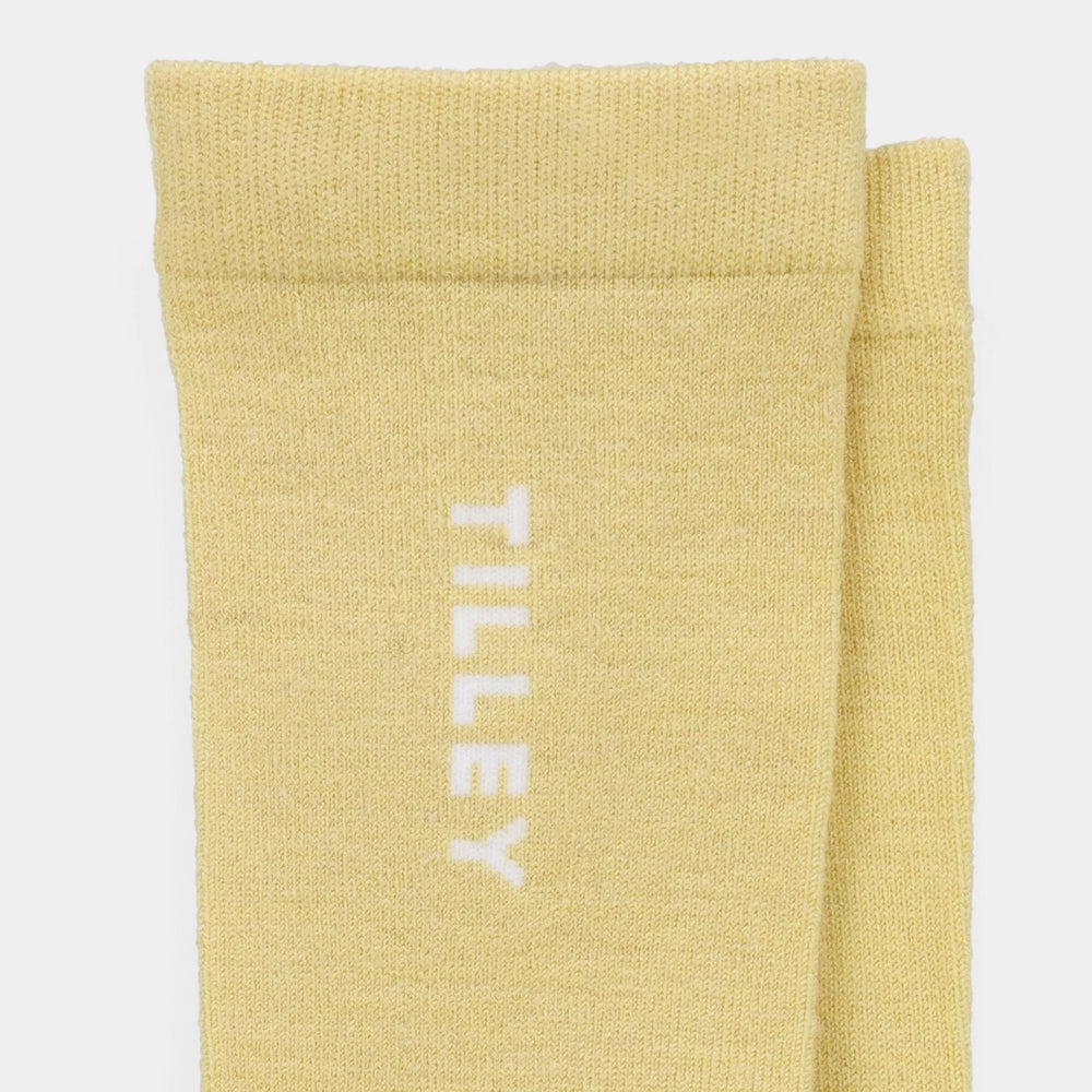 Tilley Merino Outdoor Sock Citron