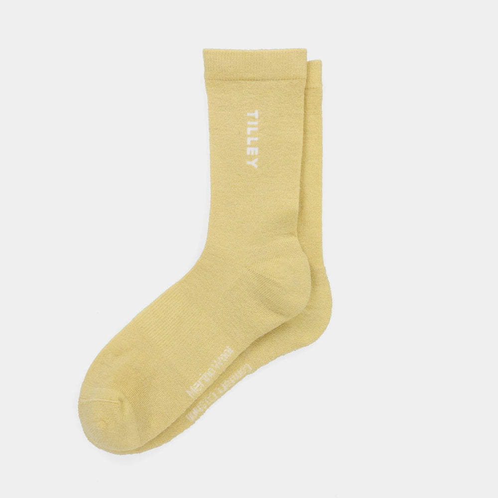 Tilley Merino Outdoor Sock Citron