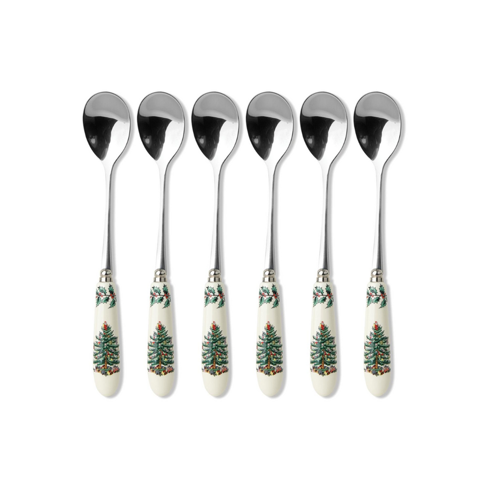 Spode Christmas Tree Tea Spoons (Set of 6)