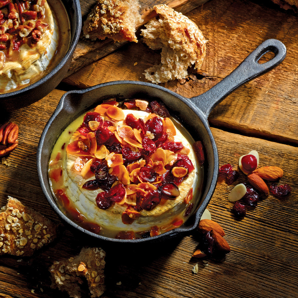 The Brie Skillet - Cranberry and Almond